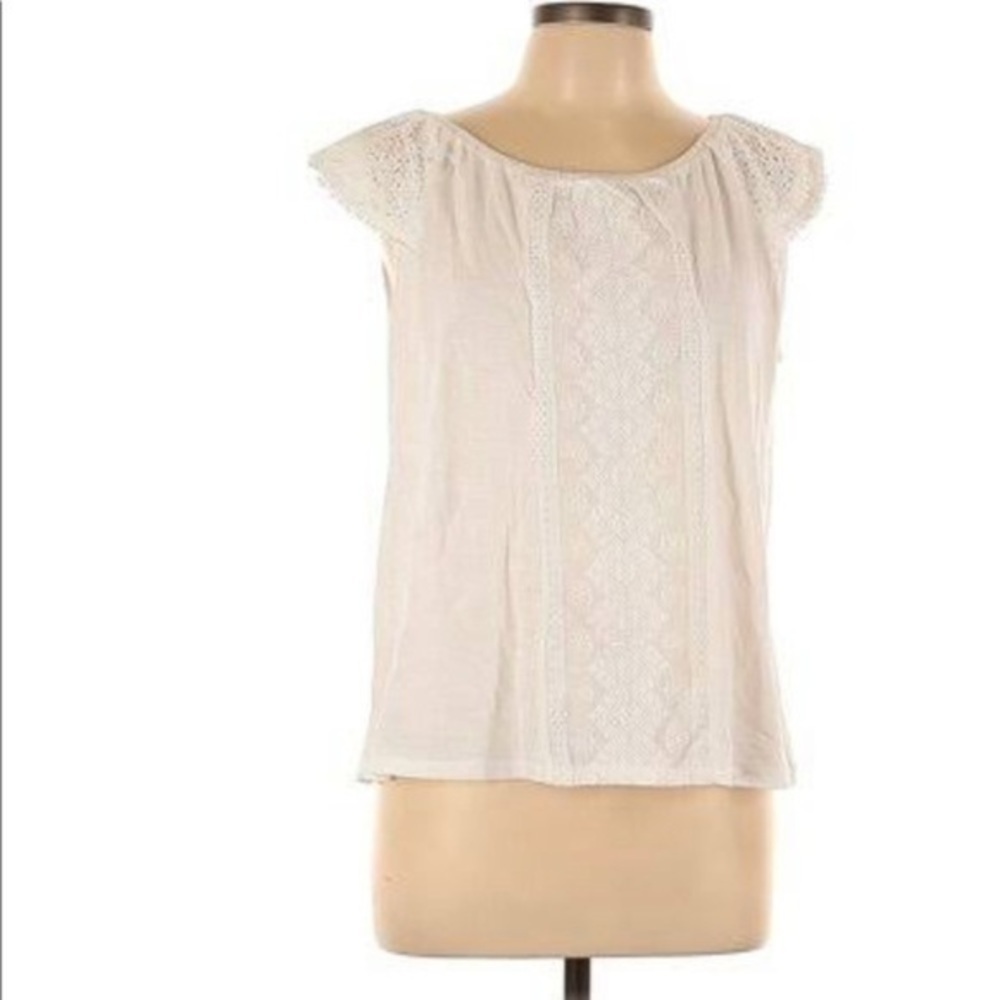 Ann Taylor white top‎